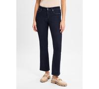 Cambio Bootcut Jeans mit Label-Details Modell 'PARIS FLARED' in Dunkelblau, Größe 46