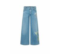 CAMBIO Jeans Wide Leg 7/8 PALAZZO CROPPED blau | 34/L30