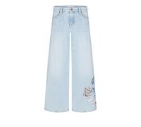 CAMBIO - Palazzo cropped cross superbleached - Gr. - 30