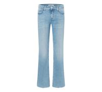 Cambio Slim Fit Jeans mit verkürztem Schnitt Modell 'PIPER' in Offwhite, Größe 38