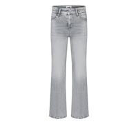Cambio Slim Fit Jeans mit Fransensaum Modell 'PIPER SHORT' in Weiss, Größe 32