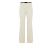 Cambio Bootcut Stoffhose in verkürzter Passform Modell 'ROS EASY KICK' in Offwhite, Größe 38