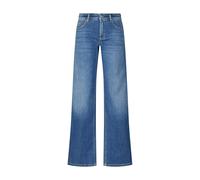 Cambio Slim Fit Jeans mit verkürztem Schnitt Modell 'PIPER' in Offwhite, Größe 44