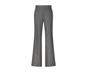 Cambio - Wide-Fit Stoffhose Ava - Größe 44/32 - grau
