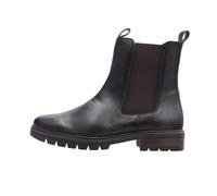 Stiefelette ARA "Ara Stiefelette Leder/Textil", Damen, Gr. 40, blau (dunkelblau), Leder, Textil, casual, Schuhe (49589838-40) dunkelblau