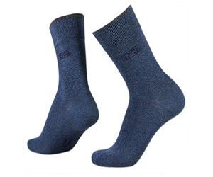 camel activ Herren Socken 3er-Pack Uni Basic 6593 / Men Socks 3pack (43-46, 430 denim melange)