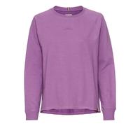 camel active Damen Langarmshirt aus Reiner Baumwolle Violett, Womenswear-S