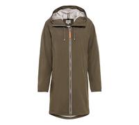 camel active Damen Funktionsmantel aus recyceltem Polyester Khaki, womenswear-40