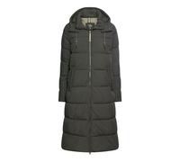 camel active Damen Wasserabweisender Mantel mit abnehmbarer Kapuze Waldgrün, womenswear-42