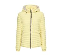 Camel Active Damen Gefütterte Jacke mit abnehmbarer Kapuze Gelb Größe 34