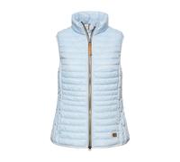 Camel Active Damen Steppweste 360460-9E50 aus recyceltem Polyamid light blue Größe 44