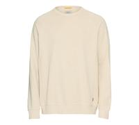 Sweatshirt CAMEL ACTIVE, Herren, Gr. L, beige (oatmeal), Sweatware, Obermaterial: 100% Baumwolle, unifarben, casual, regular fit taillenbedeckt, Rundhals, Langarm Rippbündchen, Sweatshirts, mit Logo S