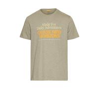 Camel Active T-Shirt mit Print 409700-5T06 Khaki/Beige Größe L