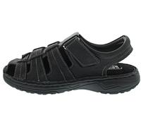 camel active Herren Klassische Sandalen, Männer Sandalen,Wechselfußbett,Sandaletten,bequem,Sommerschuhe,Freizeitschuhe,schwarz,41 EU