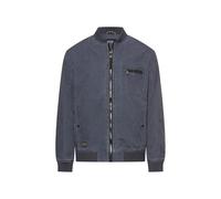 camel active - Blouson mit Bomberkragen aus Ribstop dark navy - Gr. - 60