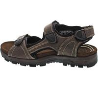 Sandale CAMEL ACTIVE, Herren, Gr. 47, braun, Leder, Textil, sportlich, Schuhe, Trekkingschuh, Klettschuh mit Klettverschlüssen (49587051-47) braun
