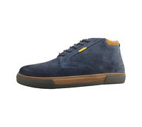 Sneaker CAMEL ACTIVE Gr. 40, blau (navy), Herren, Veloursleder, Schuhe, Freiteitschuh, Schnürboots, High Top Sneaker mit durchgehender Sohle (20894462-40) navy