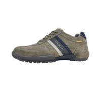 Sneaker CAMEL ACTIVE, Herren, Gr. 40, grau, multi, Leder, Schuhe Sneaker, Trekkingschuh, Freizeitschuh, Schnürschuh mit Profilsohle (51987003-40) grau, multi