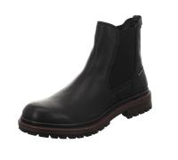 camel active Herren Chelsea Boot aus Echtleder Schwarz, menswear-42