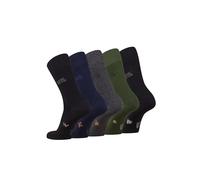 camel active 5er Sockenbox für Herren - Bequeme und strapazierfähige Baumwollmischung - Ideal für den täglichen Gebrauch und als Geschenk - 39-42