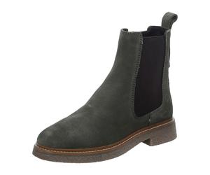 camel active AURORA 57AAN02 200 850 khaki Velour für Damen, oliv, Größe 39 EU