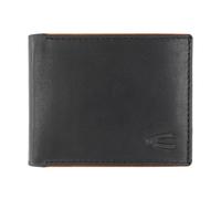 camel active Cruise Herren Geldbörse Klein Querformat RFID Leder Klein Schwarz