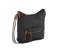 camel active Bari Damen Hobo Bag Schultertasche Mittelgroß Schwarz