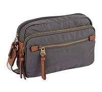 camel active Bari Damen Umhängetasche Crossbody Bag Mittelgroß Grau