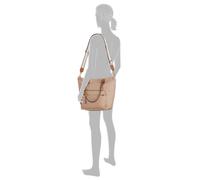 camel active Bari Damen Shopper Umhängetasche Reißverschluss Groß