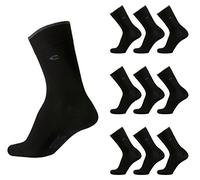 camel active Basic Socks 9er Pack 6593 610 black Strumpf schwarz Socken, Size:43-46