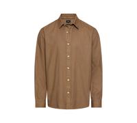 camel active - Baumwollhemd mit Kent-Kragen sepia brown - Gr. - L