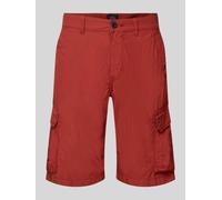 camel active Bermudas mit Cargotaschen in Rot, Größe 36