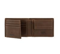 camel active Bilbao Herren Geldbörse Klein Querformat RFID Leder Klein Cognac Braun