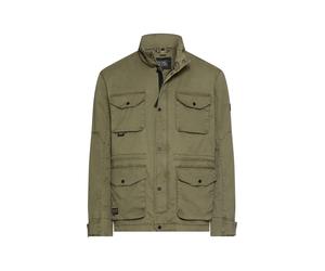 camel active - Blouson mit rollbarer Kapuze deep olive - Gr. - 56