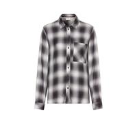 Camel Active - Bluse aus reiner Viskose grey melange check - Gr. - L