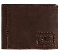 Camel Active - Camel active Dust Münzbörse klein mit RFID Schutz echt Leder dunkelbraun Braun