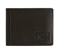 Camel Active - Camel active Dust Scheintasche Querformat mit RFID Schutz echt Leder schwarz Schwarz