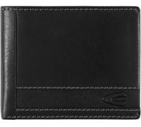 Camel Active - Camel active Field Scheintasche im Querformat mit RFID-Schutz echt Rindleder black Schwarz