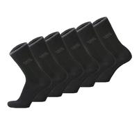 CAMEL ACTIVE camel active Herren Socken, 6er Pack - Basic Socken, Bio-Baumwolle (TB_6593-6P) 39-42 Schwarz