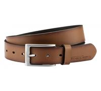 Camel Active - Camel active Herrengürtel 115cm kürzbar 3,2cm breit echt Leder cognac - Farbe - Braun