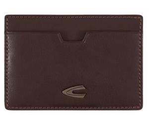 Camel Active - Camel active Vegas Kartenetui mit RFID-Schutz echt Rindleder dunkelbraun Braun