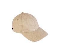 camel active - Cap aus einem Baumwoll-Leinen-Mix sand