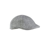 camel active Herren Flatcap aus einem angenehmen Wollmix Grau Menswear-M