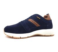camel active »Coastville« Schnürschuh mit Logoprägung, blau, size=41|color=navy-braun