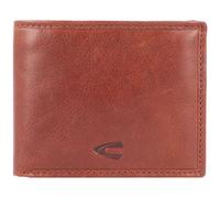 camel active Como Herren Geldbörse Klein Querformat RFID Leder Klein Cognac Braun