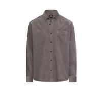 camel active - Cord Hemd mit 2-Wege Stretch dust grey - Gr. - L