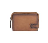 camel active Dallas Herren Schlüsseletui Schlüsseltasche RFID Leder Mittelgroß Cognac Braun