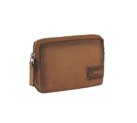 camel active Dallas Herren Schlüsseletui Schlüsseltasche RFID Leder Mittelgroß Cognac Braun