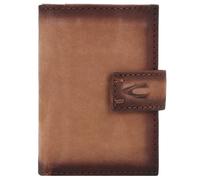 camel active Dallas Herren Kreditkartenetui Card Slider RFID Leder Mittelgroß Cognac Braun