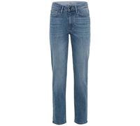 camel active Damen 5-Pocket Jeans in Straight Fit Blau, womenswear-26/32